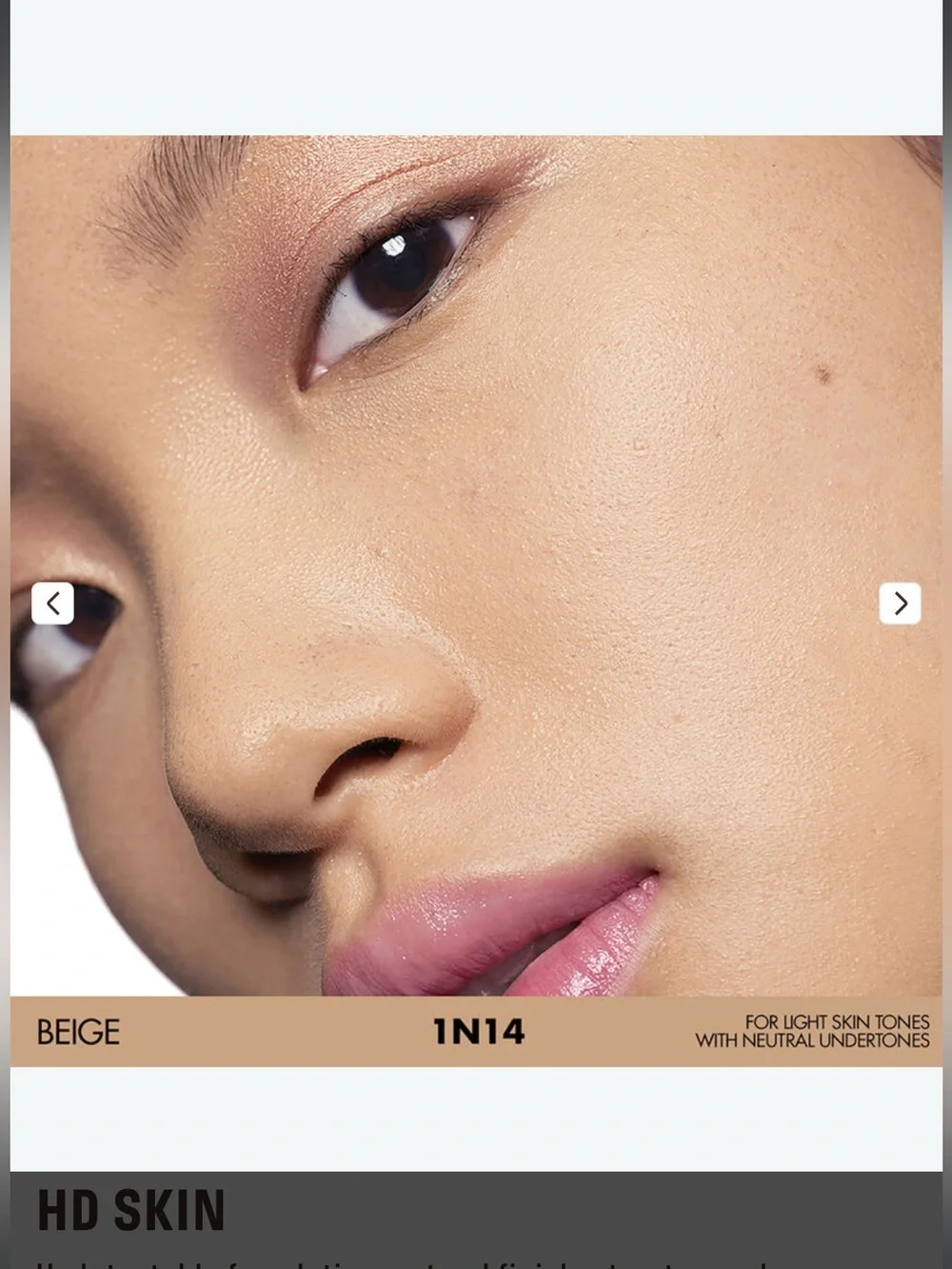 ✨MAKE UP FOREVER HD SKIN  UNDETECTABLE STAY TRUE FOUNDATION✨